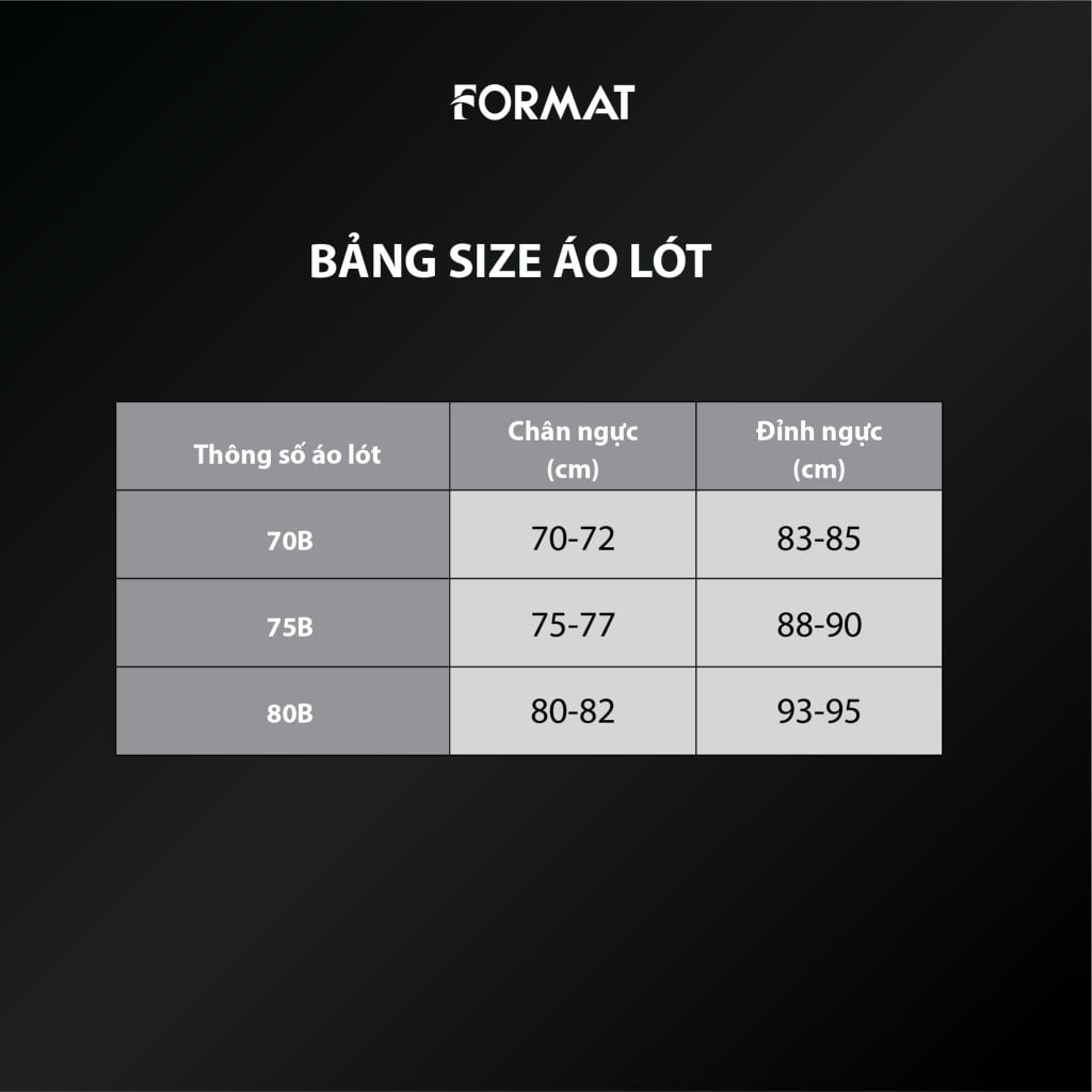  ÁO LÓT TÀNG HÌNH FORMAT FULL CUP KHÔNG HẰN VIỀN ÊM NHẸ THOÁNG KHÍ - 10005917 _ DEAL 2 - A633 
