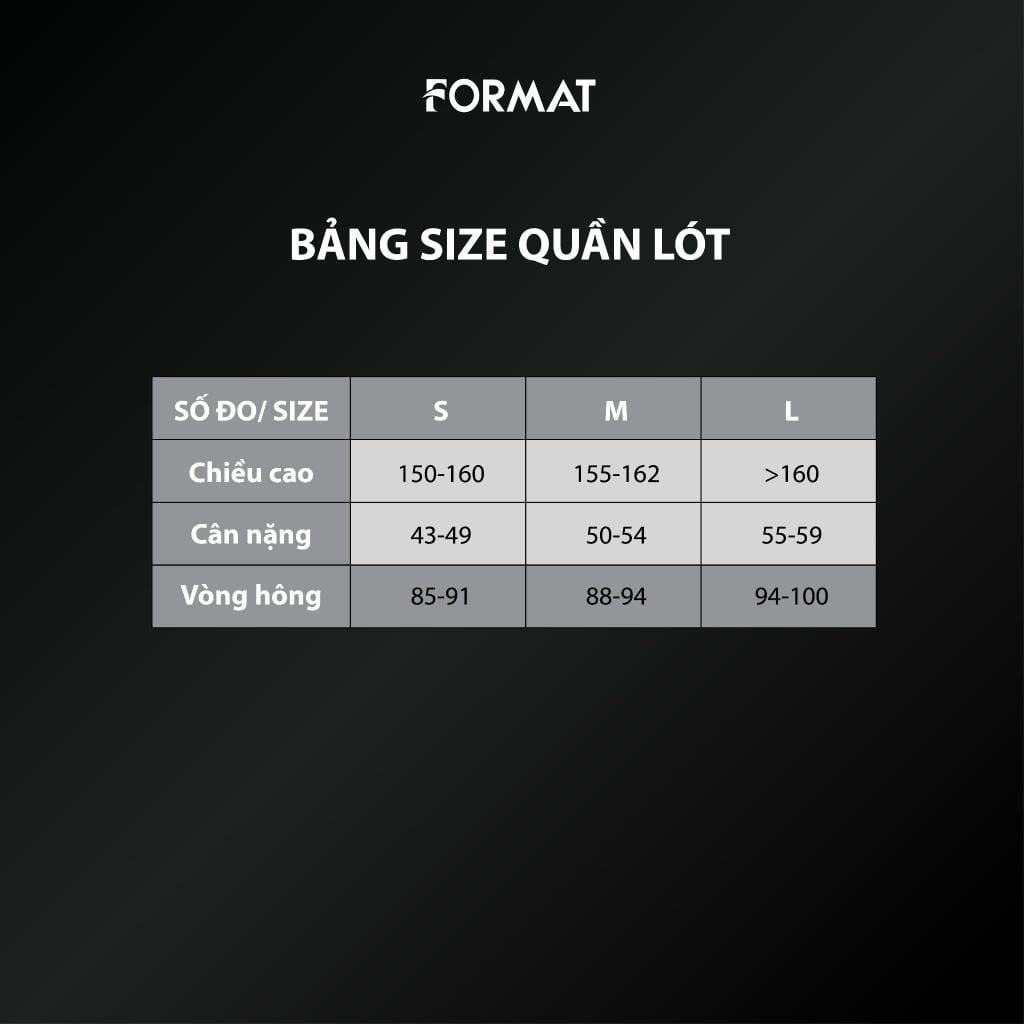  PACK 7 QUẦN LÓT TÀNG HÌNH THỎI SON PREMIUM FORMAT - 10005582 - DEAL 7 - E980 