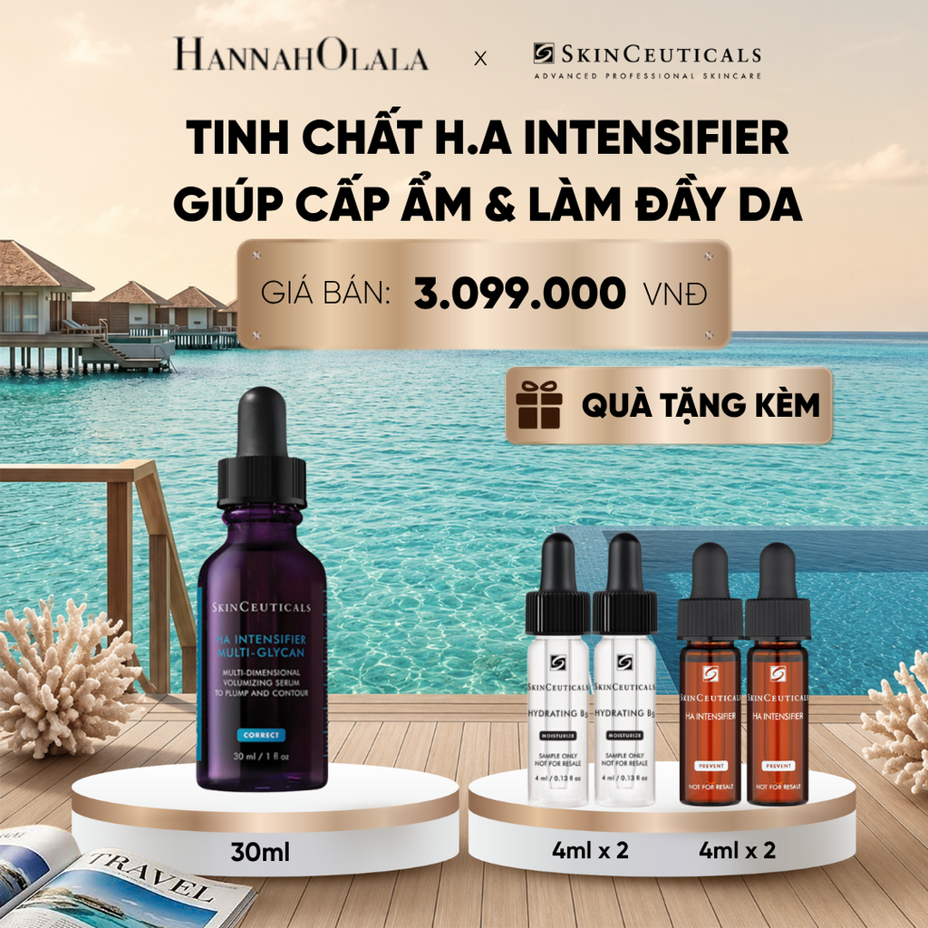  TINH CHẤT H.A INTENSIFIER MULTI GLYCAN THẾ HỆ MỚI GIÚP CẤP ẨM CHUYÊN SÂU & DA CĂNG ĐẦY TỨC THÌ 30ML DEAL 1_ D1740 