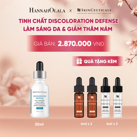  DƯỠNG CHẤT HỖ TRỢ LÀM MỜ VẾT NÁM, LÀM SÁNG VÀ ĐỀU MÀU DA SKIN CEUTICALS DISCOLORATION DEFENSE 30ML - A1796 