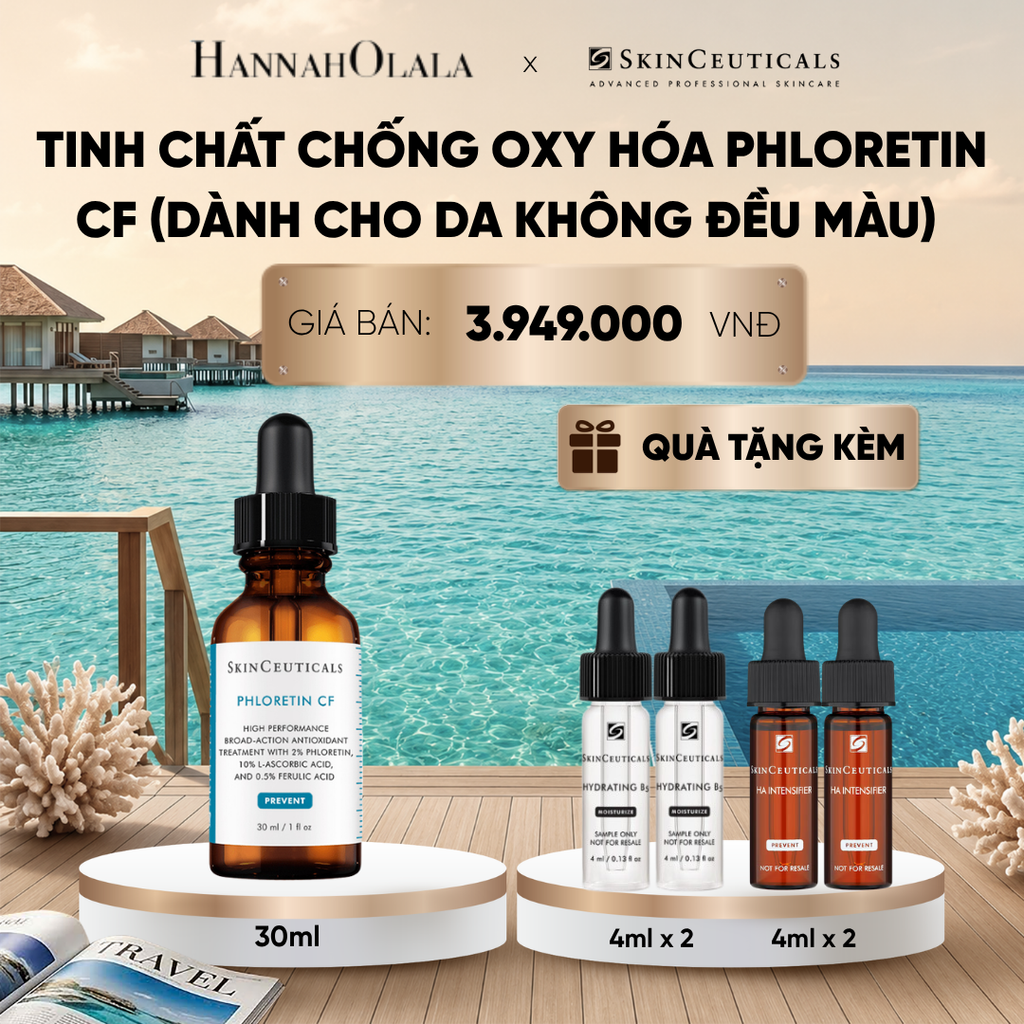  DEAL 5 TINH CHẤT CHỐNG OXY HÓA PHLORETIN C F GIÚP BẢO VỆ LÀN DA, CẢI THIỆN LÀM SÁNG, LÀM ĐỀU MÀU DA 30ML_ D1743 