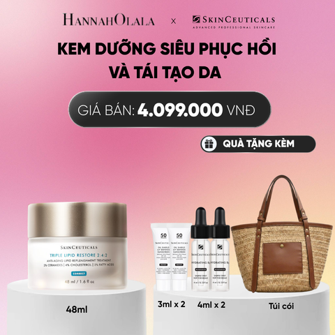  KEM DƯỠNG SIÊU PHỤC HỒI VÀ TÁI TẠO DA SKINCEUTICALS TRIPLE LIPID RESTORE 2 : 4 : 2 (48ML) DEAL 6_ A485 