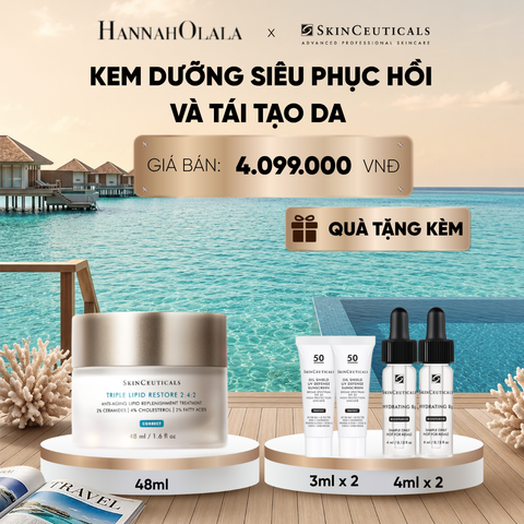  KEM DƯỠNG SIÊU PHỤC HỒI VÀ TÁI TẠO DA SKINCEUTICALS TRIPLE LIPID RESTORE 2 : 4 : 2 (48ML) DEAL 6_ D1920 