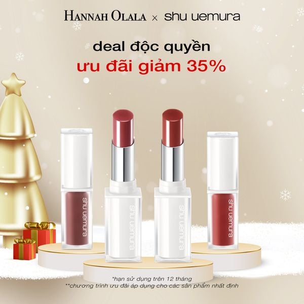  A577_DEAL 7: MUA 1 SON GIẢM 35% - HẠN SỬ DỤNG TỪ 12 THÁNG ĐẾN 19 THÁNG DÒNG SON KINU CỦA SHU UEMURA 