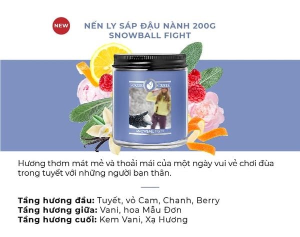  A948_DEAL 3: [MUA 1 TẶNG 1 ]MUA NẾN GOOSE CREEK SÁP ĐẬU NÀNH 200G  (CHỌN THÊM MÙI NOTE TRONG GHI CHÚ) 