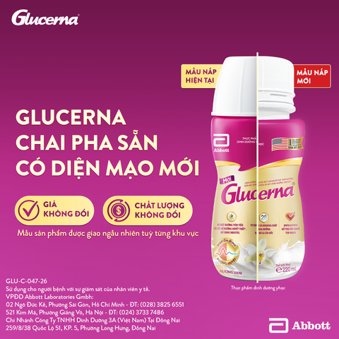  E1104_DEAL 4: 1 THÙNG GLUCERNA 30 CHAI 