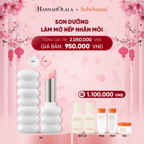  DEAL 4A: SON DƯỠNG LÀM MỜ NẾP NHĂN MÔI GLOWING LIP BALM 