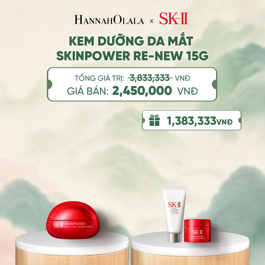  KEM DƯỠNG DA MẮT SKINPOWER EYE+ LINE FILLER 15G - A96 