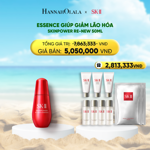  DEAL 12: ESSENCE GIẢM DẤU HIỆU LÃO HÓA SKINPOWER RE-NEW 50ML 