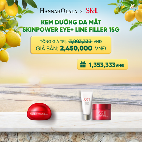  KEM DƯỠNG DA MẮT SKINPOWER EYE+ LINE FILLER 15G 