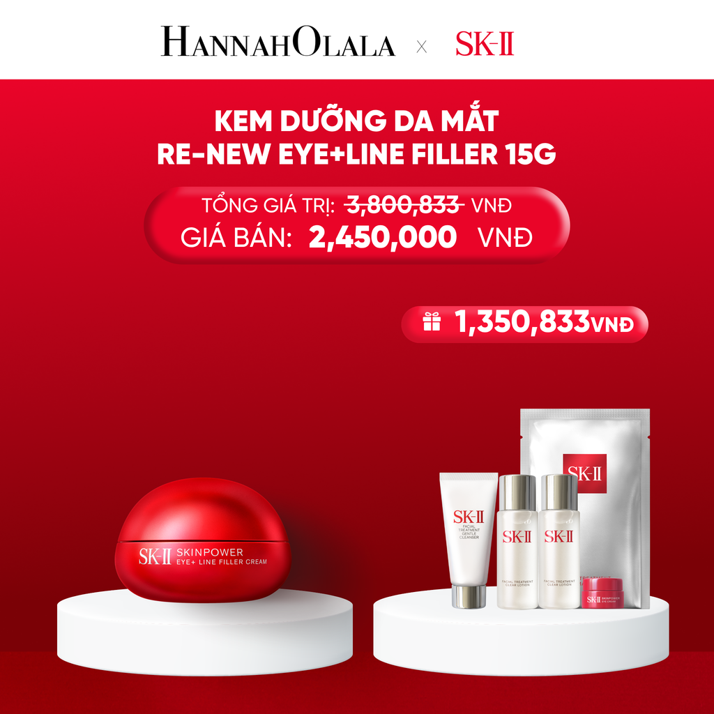  KEM DƯỠNG DA MẮT SKINPOWER EYE+ LINE FILLER 15G - G17 
