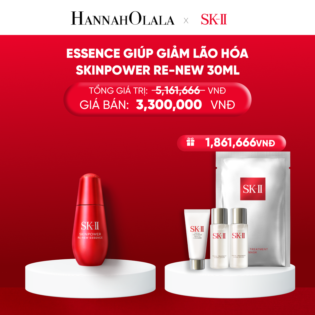  E11_DEAL 11: ESSENCE GIẢM DẤU HIỆU LÃO HÓA SK-II SKINPOWER RE-NEW 30ML 
