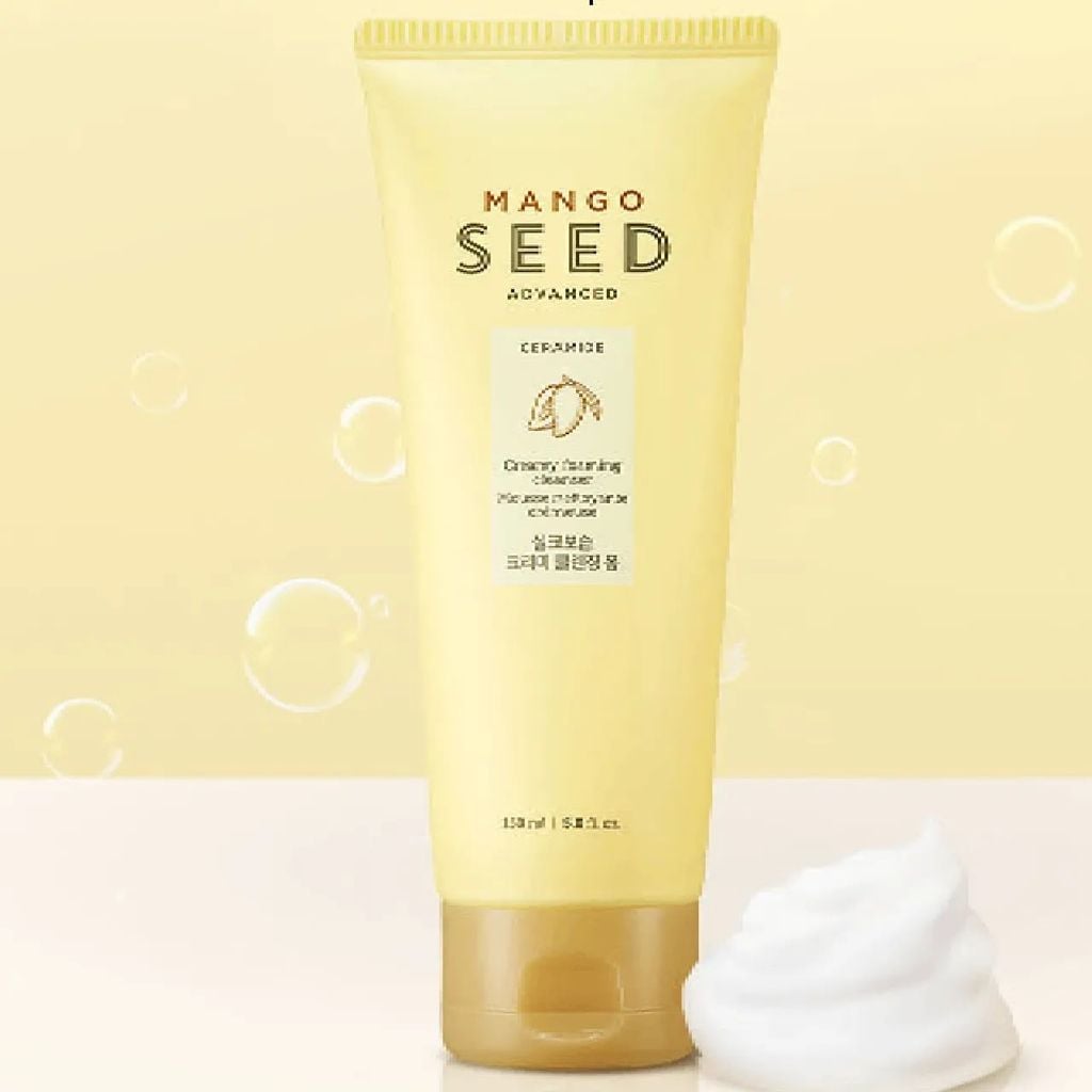  E245_DEAL 7: SỮA RỬA MẶT DƯỠNG ẨM THEFACESHOP MANGO SEED CREAMY FOAMING CLEANSER 100ML 