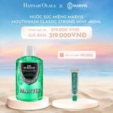  C175_DEAL 1: NƯỚC SÚC MIỆNG MARVIS MOUTHWASH 400ML 
