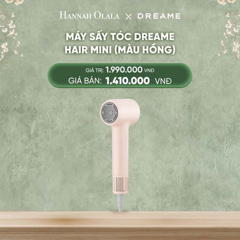  DEAL 13: MÁY SẤY TÓC DREAME HAIR MINI - BẢN QUỐC TẾ - BẢO HÀNH 24 THÁNG 