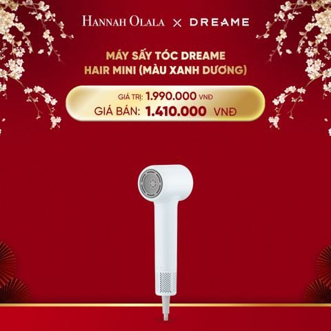  DEAL 13: MÁY SẤY TÓC DREAME HAIR MINI - BẢN QUỐC TẾ - BẢO HÀNH 24 THÁNG 