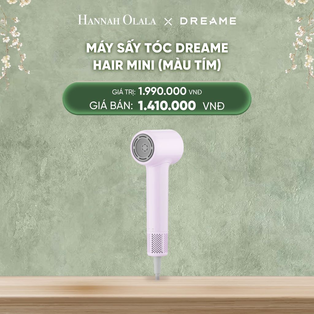  DEAL 13: MÁY SẤY TÓC DREAME HAIR MINI - BẢN QUỐC TẾ - BẢO HÀNH 24 THÁNG 