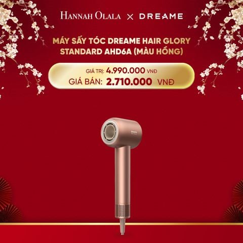  DEAL 18: MÁY SẤY TÓC DREAME HAIR GLORY STANDARD AHD6A - BẢN QUỐC TẾ - BH 24 THÁNG 