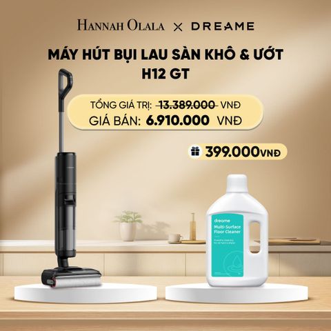  DEAL 19: MÁY HÚT BỤI LAU SÀN KHÔ & ƯỚT H12 GT - BẢN QUỐC TẾ - BẢO HÀNH 24 THÁNG 