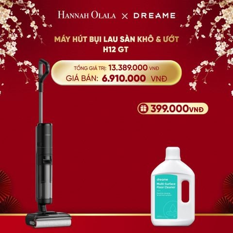  DEAL 4: MÁY HÚT BỤI LAU SÀN KHÔ & ƯỚT H12 GT - BẢN QUỐC TẾ - BẢO HÀNH 24 THÁNG 