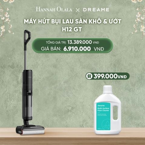  DEAL 4: MÁY HÚT BỤI LAU SÀN KHÔ & ƯỚT H12 GT - BẢN QUỐC TẾ - BẢO HÀNH 24 THÁNG 
