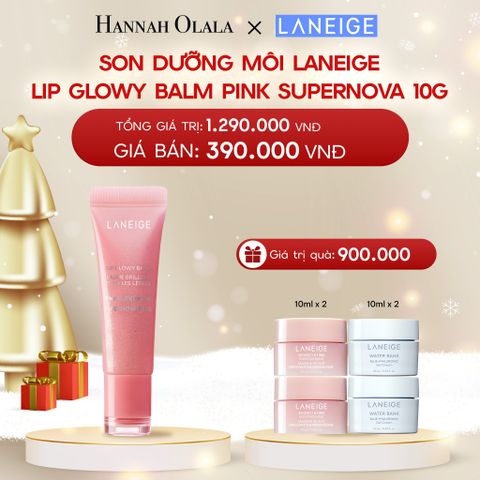  A632_DEAL 5: MỚI - SON DƯỠNG MÔI LANEIGE LIP GLOWY BALM 10G (LIMITED VERSION) 