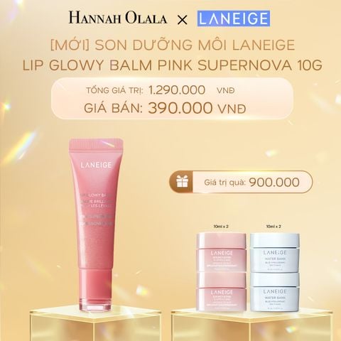 DEAL 5: MỚI - SON DƯỠNG MÔI LANEIGE LIP GLOWY BALM 10G (LIMITED VERSION) 