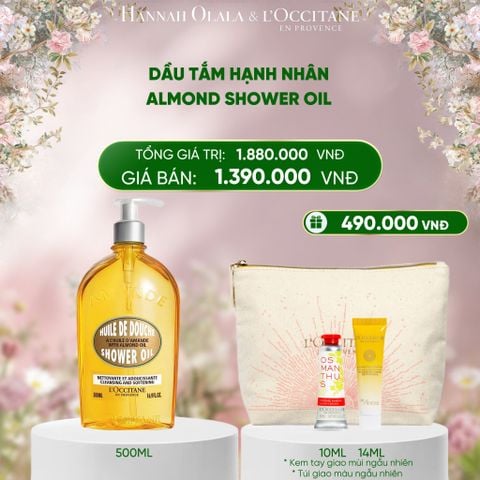  DEAL 2: DẦU TẮM HẠNH NHÂN L'OCCITANE 500ML 