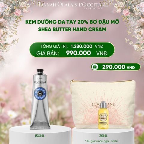  DEAL 5: KEM DƯỠNG DA TAY BƠ ĐẬU MỠ L'OCCITANE 150ML 