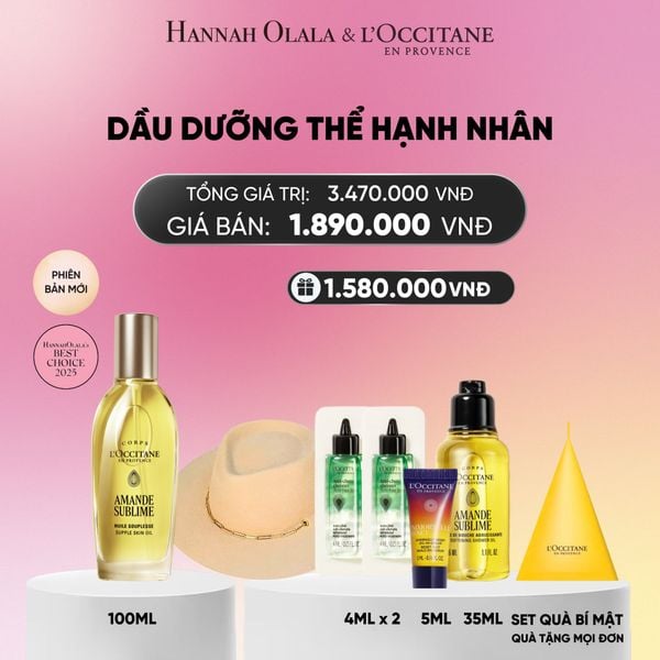  DẦU DƯỠNG THỂ HẠNH NHÂN L'OCCITANE 100ML_A1224 