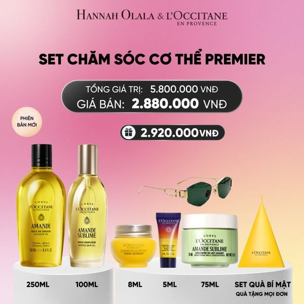  CHĂM SÓC CƠ THỂ HẠNH NHÂN L'OCCITANE PREMIER_A1228 