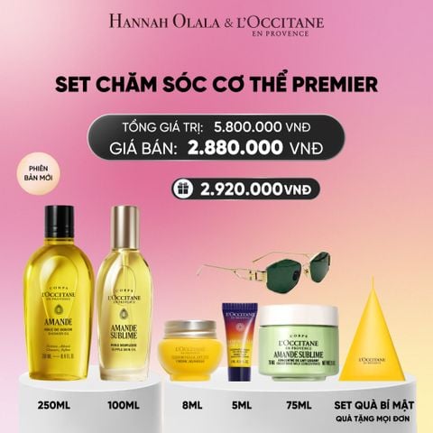  CHĂM SÓC CƠ THỂ HẠNH NHÂN L'OCCITANE PREMIER_A1228 