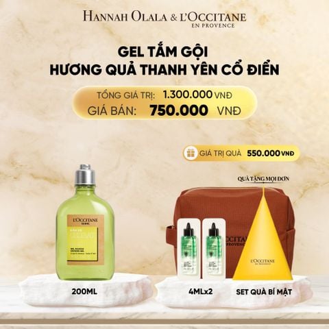  GEL TẮM HƯƠNG QUẢ THANH YÊN L'OCCITANE 