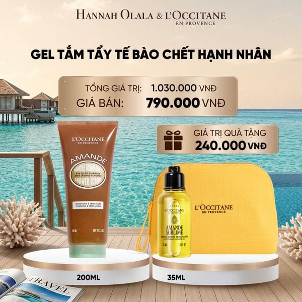  GEL TẮM TẨY TẾ BÀO CHẾT L'OCCITANE HẠNH NHÂN 