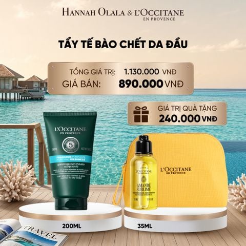  TẨY TẾ BÀO CHẾT CHO DA ĐẦU L'OCCITANE 