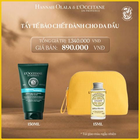  TẨY TẾ BÀO CHẾT DÀNH CHO DA ĐẦU LOCCITANE 150ML 