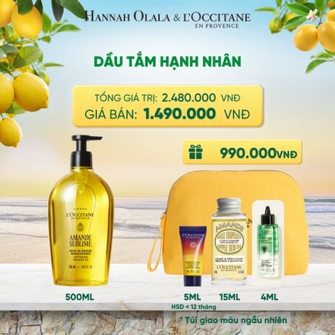  DẦU TẮM HẠNH NHÂN LOCCITANE 500ML - A2543 