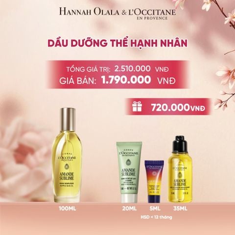  DẦU DƯỠNG THỂ HẠNH NHÂN LOCCITANE 100ML - A294 