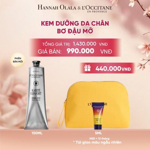  KEM DƯỠNG DA CHÂN BƠ ĐẬU MỠ LOCCITANE 150ML - A385 