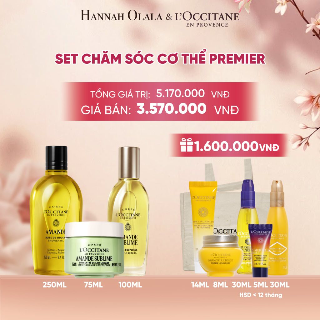  SET CHĂM SÓC CƠ THỂ PREMIER LOCCITANE - A1264 
