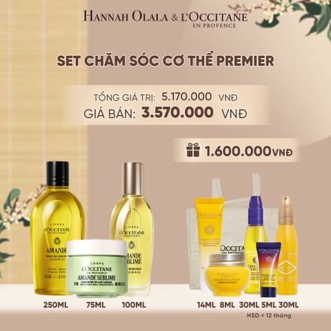  SET CHĂM SÓC CƠ THỂ PREMIER LOCCITANE - A1507 