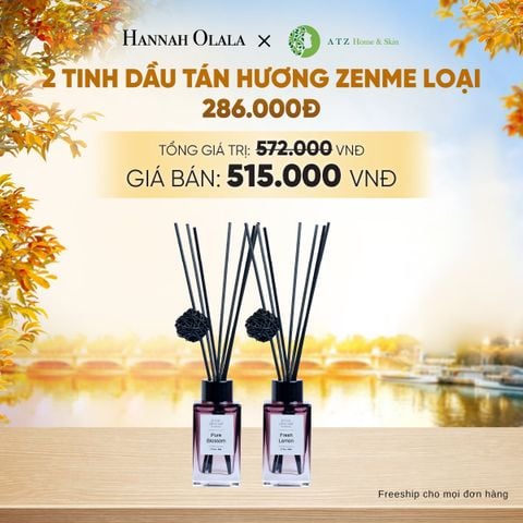  DEAL 4: MUA 2 TINH DẦU TÁN HƯƠNG ZENME - E1729 