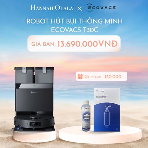  C561_DEAL 4: ROBOT HÚT BỤI THÔNG MINH ECOVACS T30C 