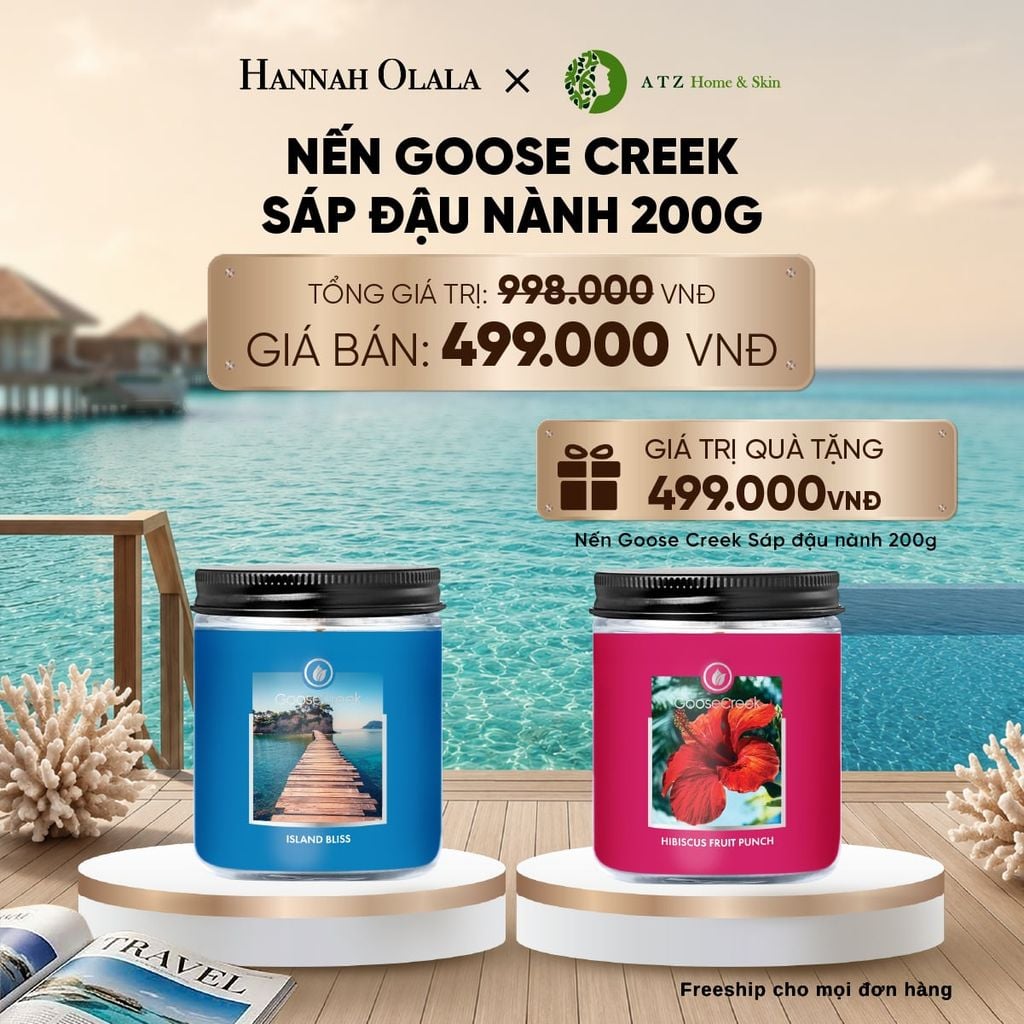  MUA NẾN GOOSE CREEK SÁP ĐẬU NÀNH 200G_ D695 
