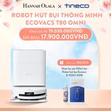  A261_DEAL 3: ROBOT HÚT BỤI THÔNG MINH ECOVACS T80 OMNI 