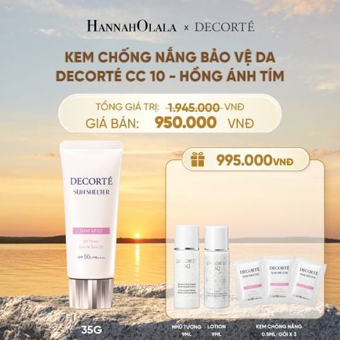  KEM CHỐNG NẮNG HIỆU CHỈNH TONE DA DECORTÉ SUN SHELTER - B556 