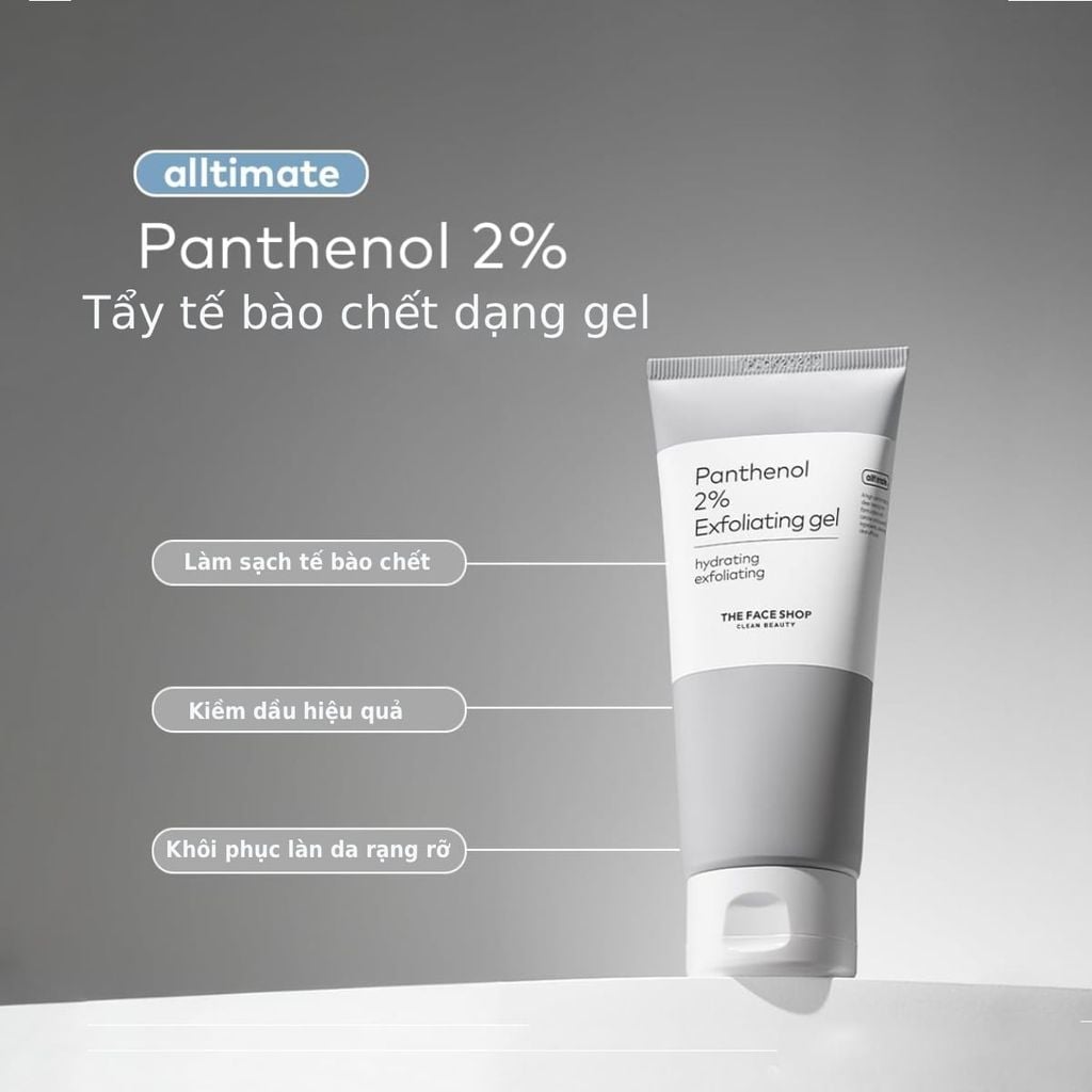  GEL TẨY TẾ BÀO CHẾT ALLTIMATE PANTHENOL 2% EXFOLIATING 