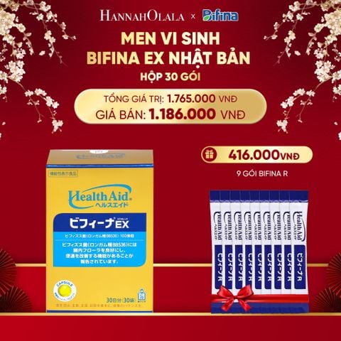  DEAL 2: MEN VI SINH BIFINA EX HỘP 30 GÓI 