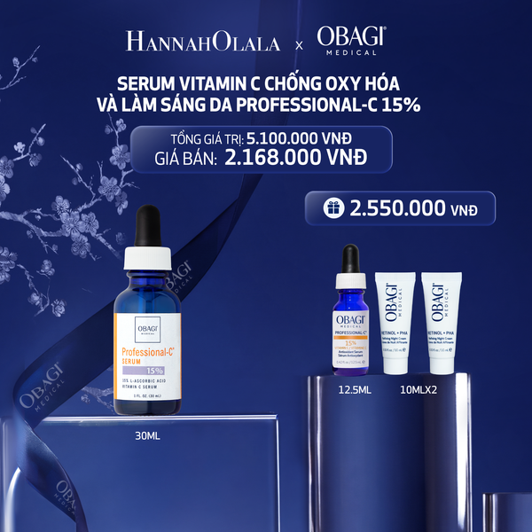  E10_DEAL 10: SERUM VITAMIN C CHỐNG OXY HÓA, HỖ TRỢ LÀM SÁNG DA PROFESSIONAL-C 15% 30ML 