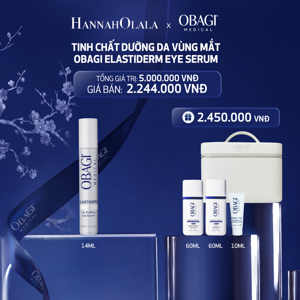  E13_DEAL 13: TINH CHẤT DƯỠNG DA VÙNG MẮT OBAGI ELASTIDERM EYE SERUM 14ML 
